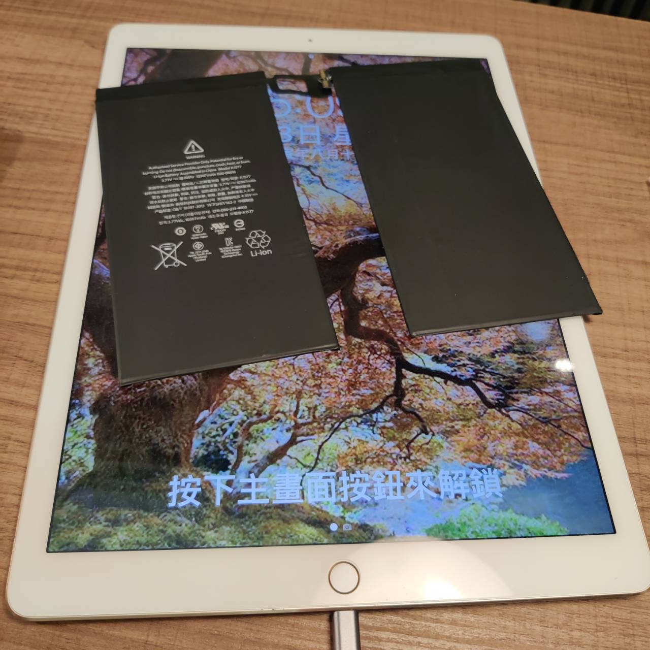 兩台ipad已使用超過六年以上，更換新電池後繼續再戰下去